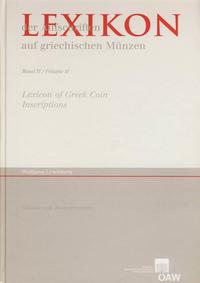 Lexikon der Aufschriften auf griechischen Münzen