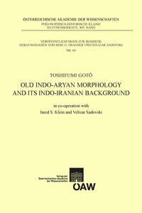 Old Indo-aryan Morphology and its Indo-iranian Background