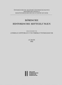 Römische Historische Mitteilungen / Römische Historische Mitteilungen 58 Band 2016