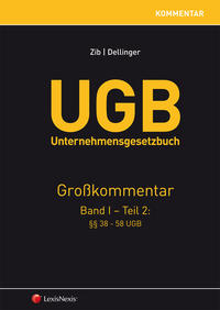 UGB Unternehmensgesetzbuch Kommentar - Band 1/Teil 2