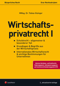 Wirtschaftsprivatrecht I