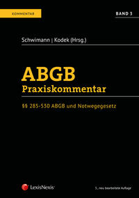 ABGB Praxiskommentar / ABGB Praxiskommentar - Band 3, 5.Auflage