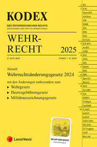 KODEX Wehrrecht 2025 - inkl. App