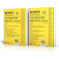 KODEX Veterinärrecht I+II 2025