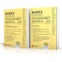 KODEX Finanzmarktrecht Band Ia + Ib 2023 - inkl. App