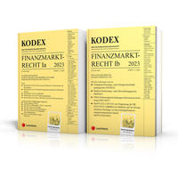 KODEX Finanzmarktrecht Band Ia + Ib 2023/24 - inkl. App