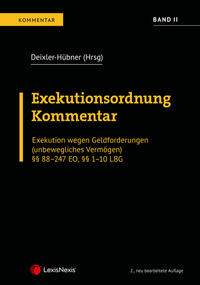 Exekutionsordnung - Kommentar Band 2