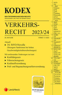 KODEX Verkehrsrecht 2023/24 - inkl. App