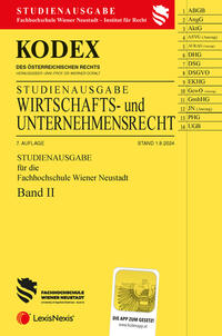 KODEX Wirtschafts- und Unternehmensrecht 2024 Band II - inkl. App