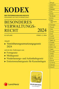 KODEX Besonderes Verwaltungsrecht 2024 - inkl. App