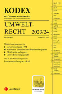 KODEX Umweltrecht 2023/24 - inkl. App