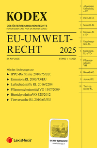 KODEX EU-Umweltrecht 2024/25 - inkl. App