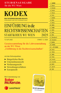 KODEX Einführung in die Rechtswissenschaften 2025 WU - inkl. App