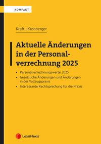 Aktuelle Änderungen in der Personalverrechnung 2025