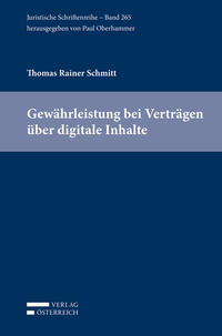 Gewährleistung bei Verträgen über digitale Inhalte