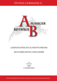 Text und Stil im Wandel – neue Perspektiven der Textlinguistik und Stilistik