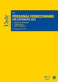 Personalverrechnung: eine Einführung 2024