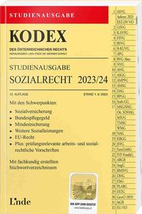 KODEX Studienausgabe Sozialrecht 2023/24