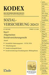 KODEX Sozialversicherung 2024/25, Band I