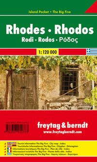 Rhodos, Autokarte 1:120.000, Island Pocket + The Big Five