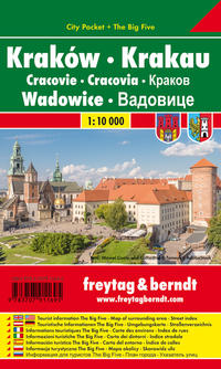 Krakau - Wadowice, City Pocket , Stadtplan 1:10.000