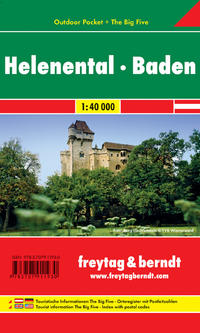 WK 012 OUP Helenental - Baden, Outdoor Pocket, Wanderkarte 1:40.000