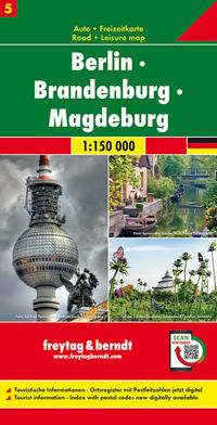Berlin - Brandenburg - Magdeburg, Autokarte 1:150.000, Blatt 5