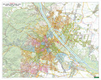 Wien, Stadtplan 1:20.000, Markiertafel, freytag & berndt