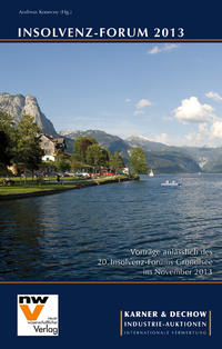 Insolvenz-Forum 2013