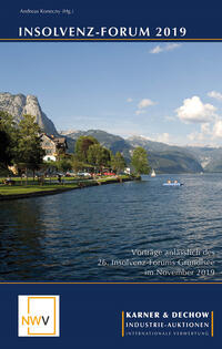 Insolvenz-Forum 2019