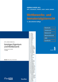 Kombipaket Wettbewerbs- und Immaterialgüterrecht und FlexLex Geistiges Eigentum und Wettbewerb