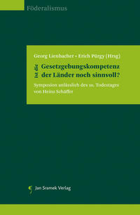 Ist die Gesetzgebungskompetenz der Länder noch sinnvoll?