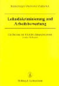 Lohndiskriminierung und Arbeitsbewertung