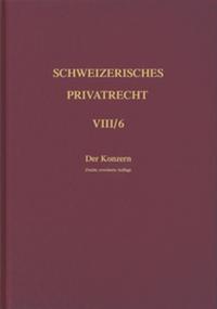 Bd. VIII/6: Der Konzern