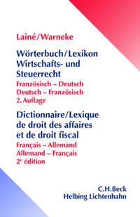 Wörterbuch/Lexikon Wirtschafts- und Steuerrecht