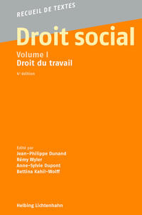 Droit social, Volume I