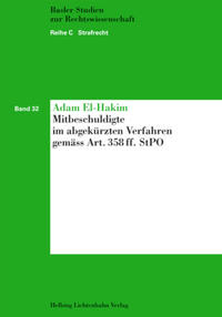 Mitbeschuldigte im abgekürzten Verfahren gemäss Art. 358 ff. StPO