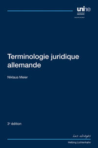 Terminologie juridique allemande