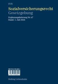 Sozialversicherungsrecht - Gesetzgebung EL 67