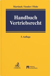 Handbuch des Vertriebsrechts