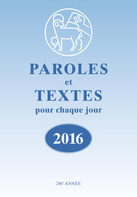 Paroles et Textes 2016