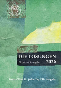 Cover-Abbildung für Losungen Schweiz 2026 / Die Losungen 2026 (Softcover/Paperback) (99999---978-3-7245-2771-8)