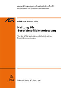 Haftung für Sorgfaltspflichtverletzung