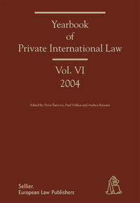 Yearbook of Private International Law