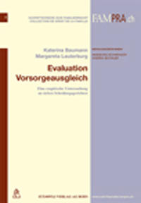 Evaluation Vorsorgeausgleich