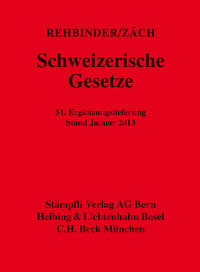 Schweizerische Gesetze, 51. Ergänzungslieferung