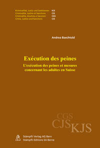 Exécution des peines