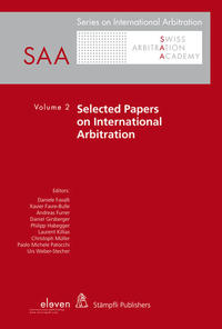 Selected Papers on International Arbitration