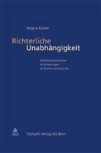 Richterliche Unabhängigkeit