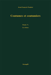 Coutumes et coutumiers